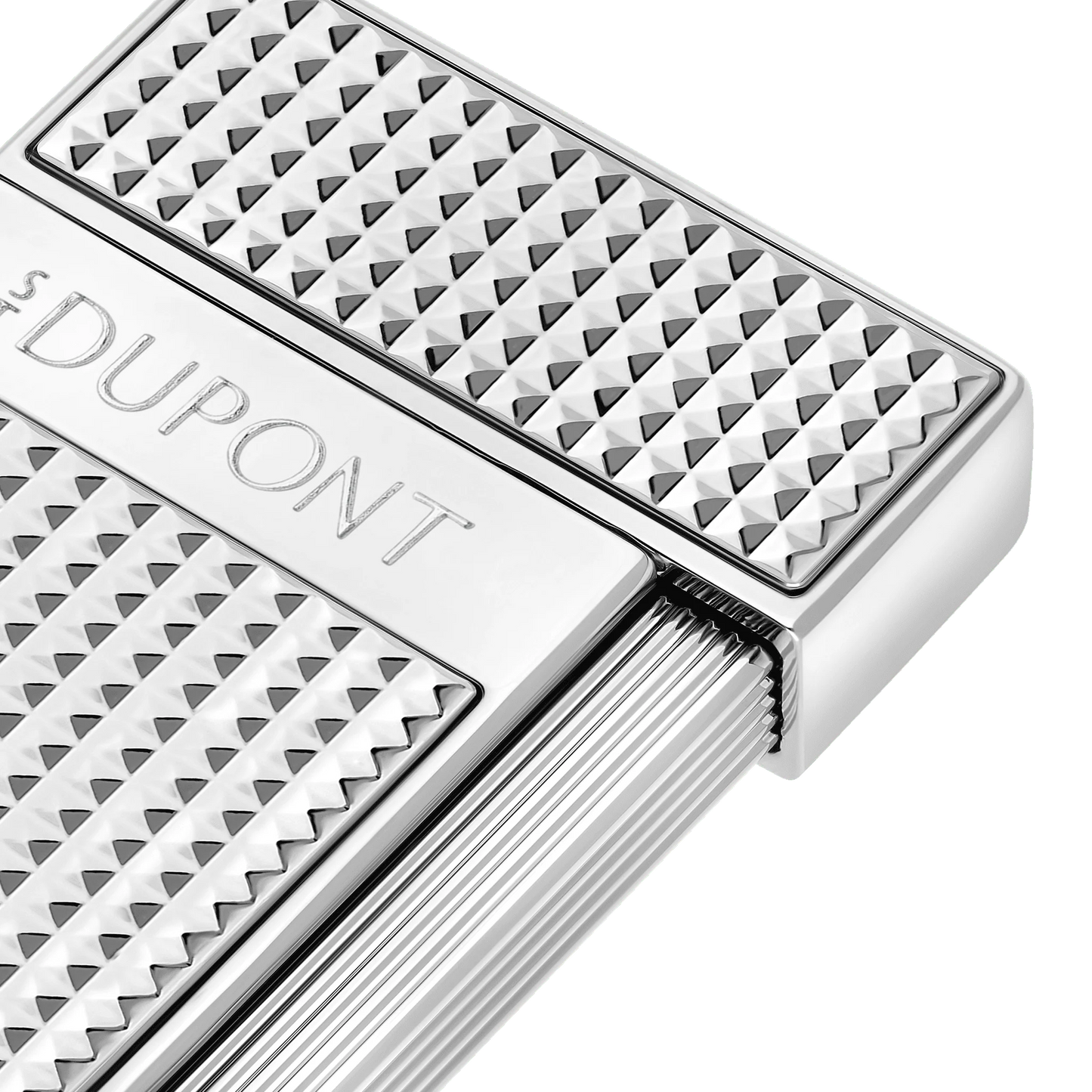 S.T.Dupont Accendino Slimmy Testa Di Diamante Argento