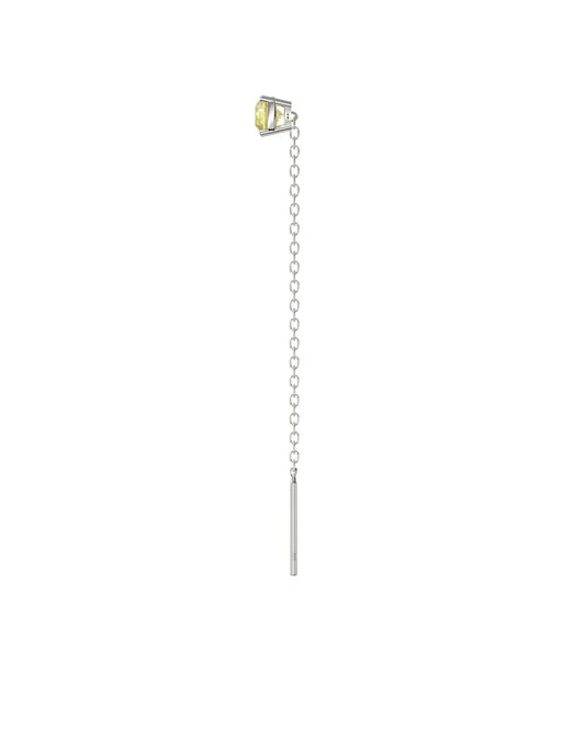 Amabile Orecchino Singolo Lovli Luce Argento / Giallo