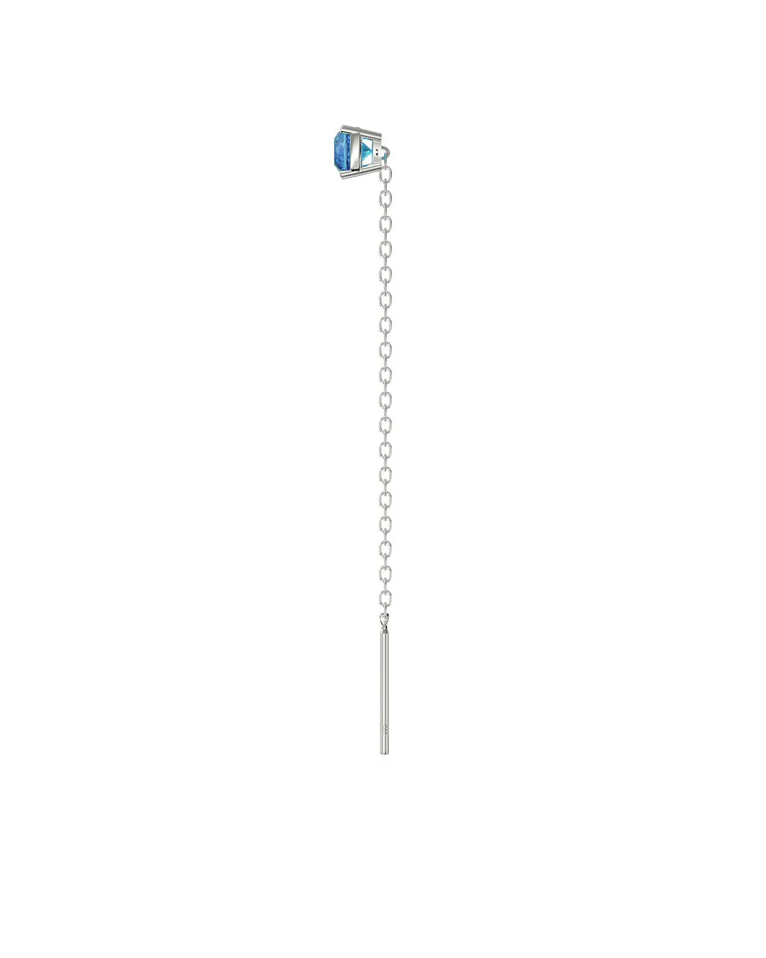 Amabile Orecchino Singolo Lovli Luce Argento / Azzurro
