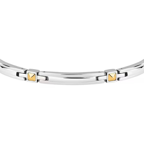 Morellato Bracciale Semirigido con Elementi Gold