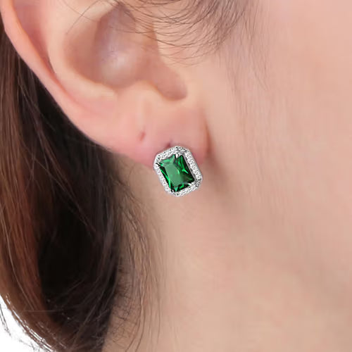 Morellato Orecchini Duchessa con Zircone Verde