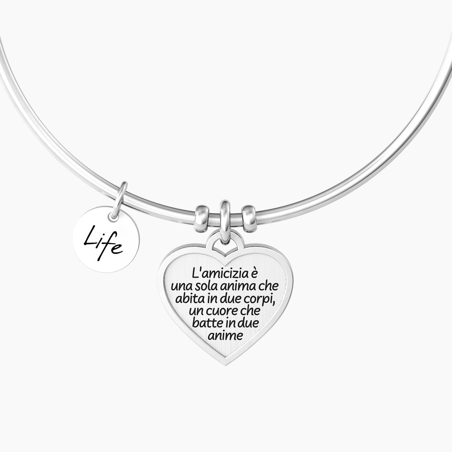 Kidult Bracciale L'amicizia È una sola anima … Aristotele