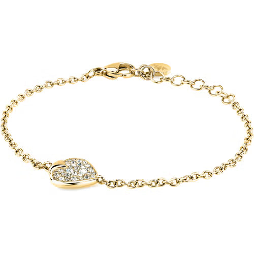 Morellato Bracciale Talismani Dorato Cuore con Zirconi