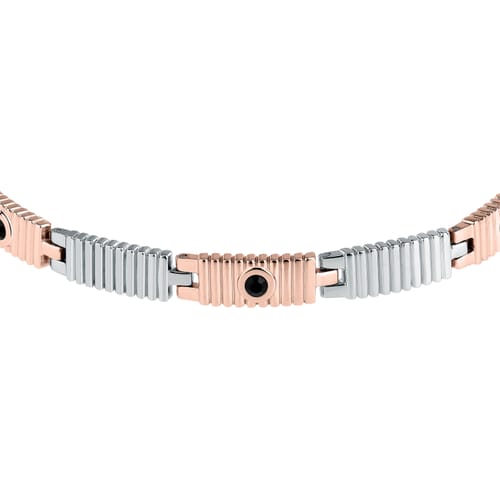 Morellato Bracciale Bicolore con Cristalli Neri