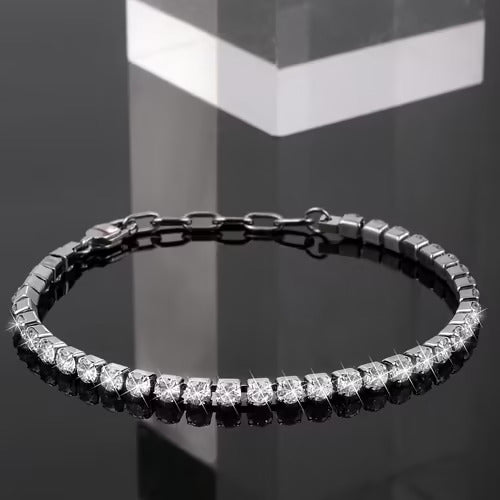 Sector Bracciale Uomo Tennis Con Zirconi Bianchi SANN46