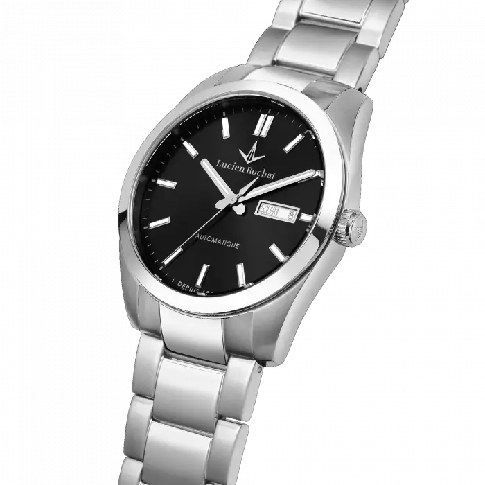 Lucien Rochat Orologio Da Uomo Automatico Léman Nero