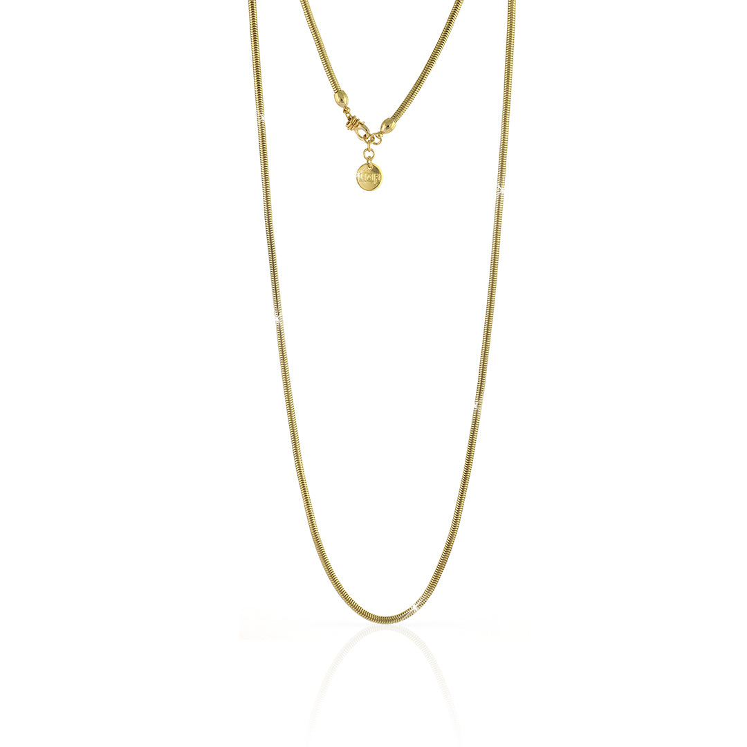 Unoaerre Collana Donna In Bronzo Dorato