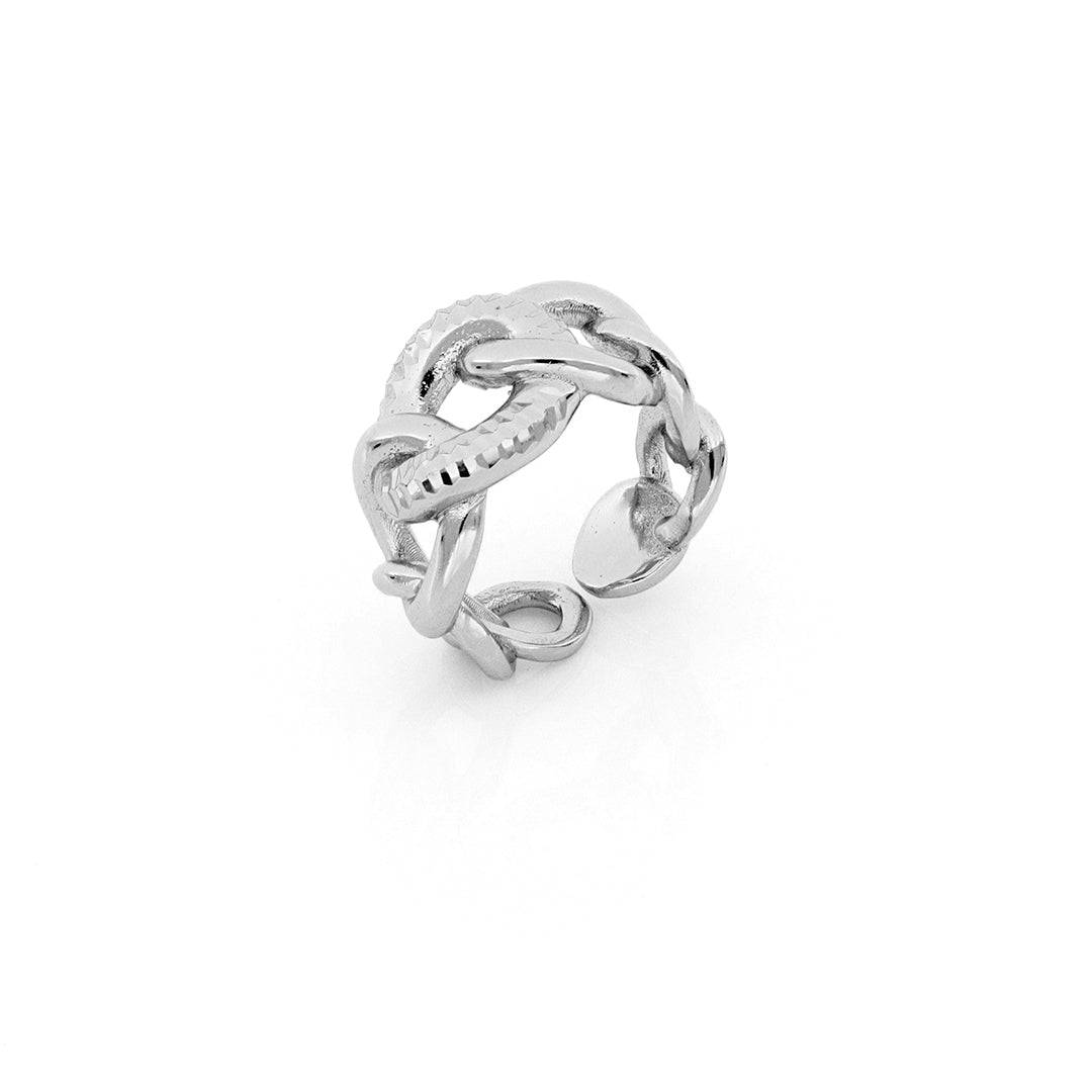 Unoaerre Anello Donna In Bronzo Argentato