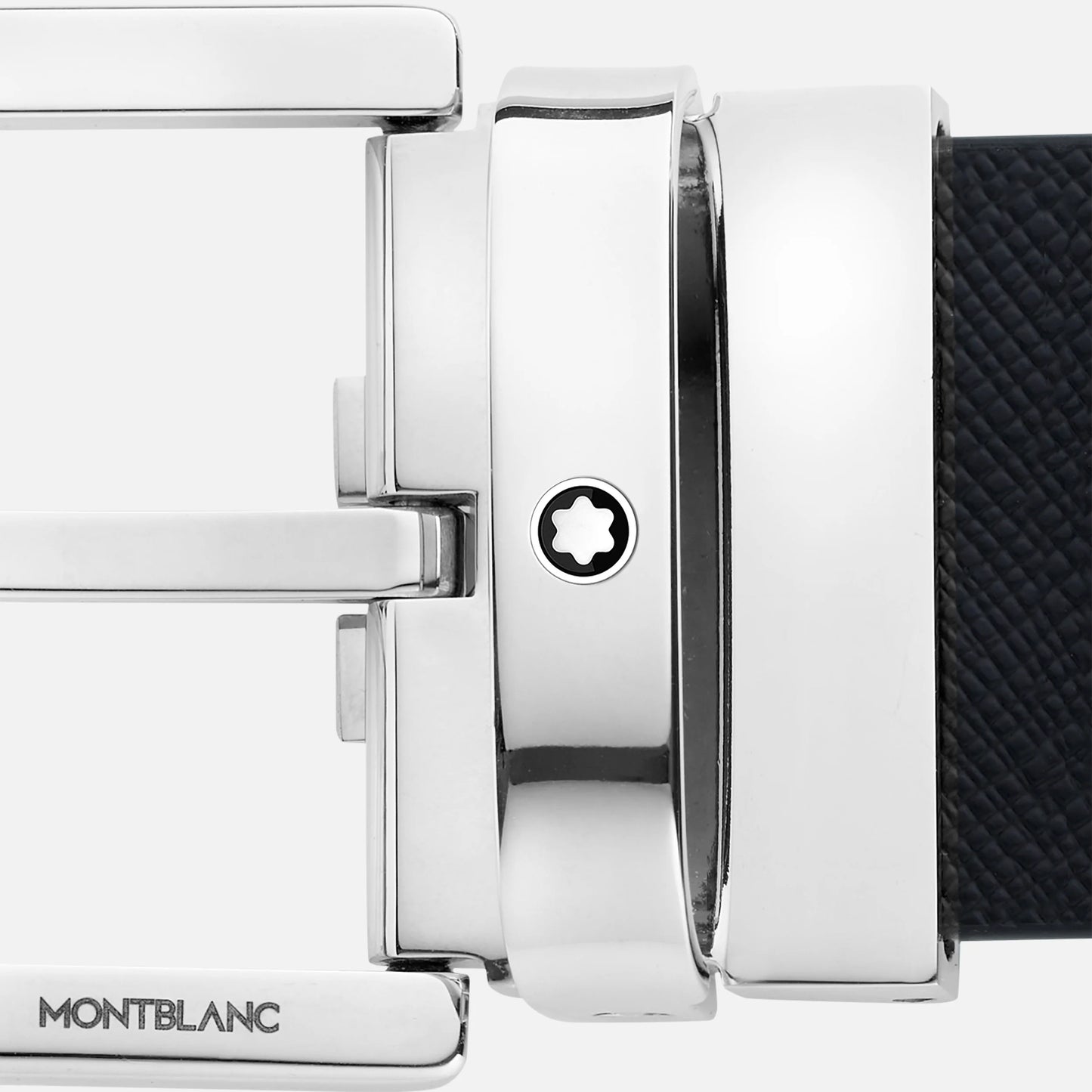 Montblanc Cintura Reversibile Horseshoe 35 mm in Pelle Sartorial 131176