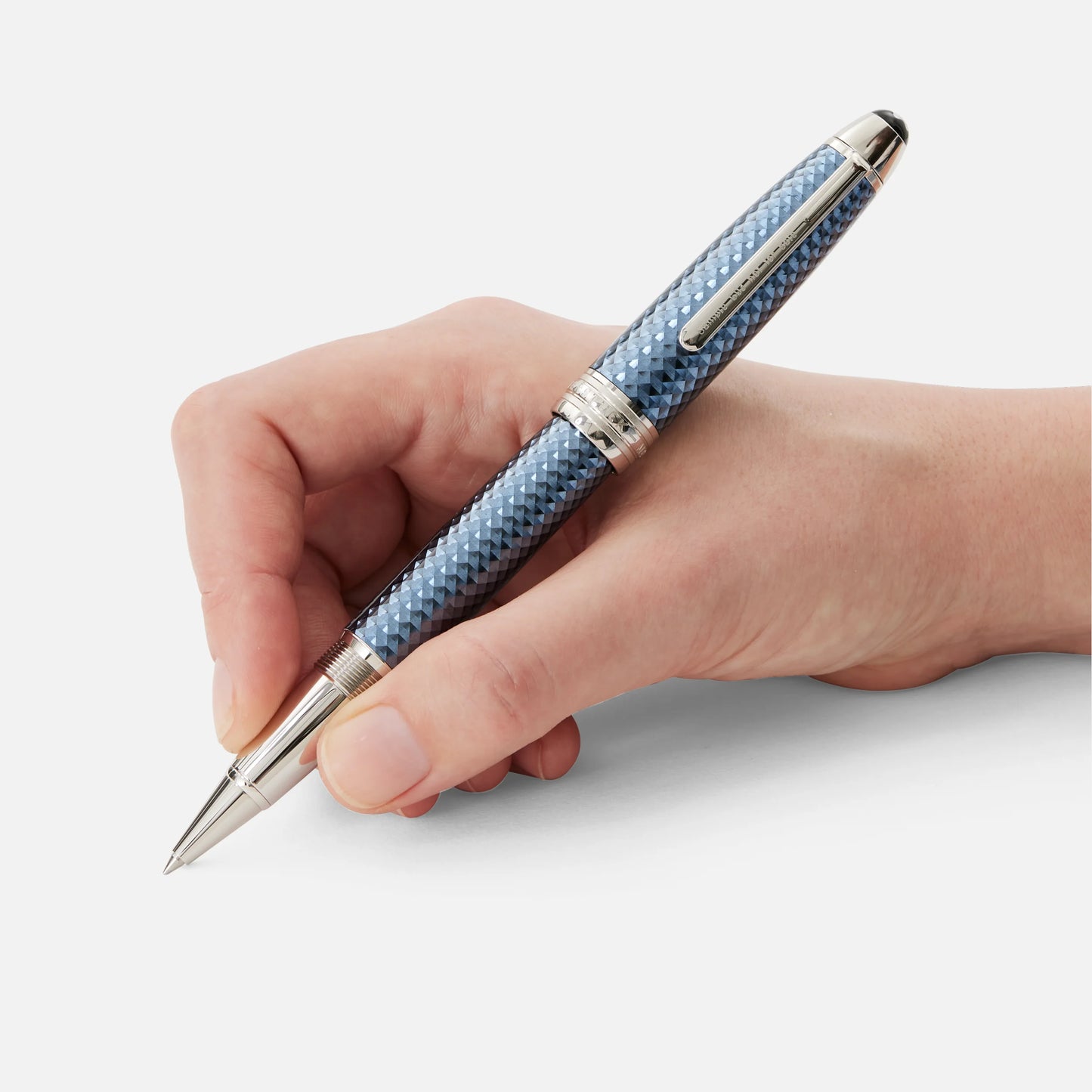 Montblanc Penna a sfera Meisterstück Glacier Solitaire 129409