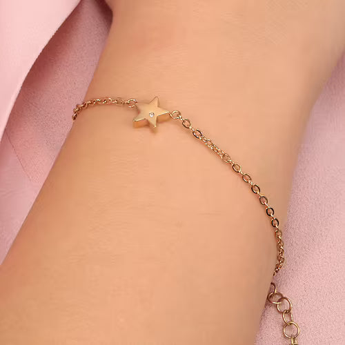 La Petite Story Bracciale Dorato Stella