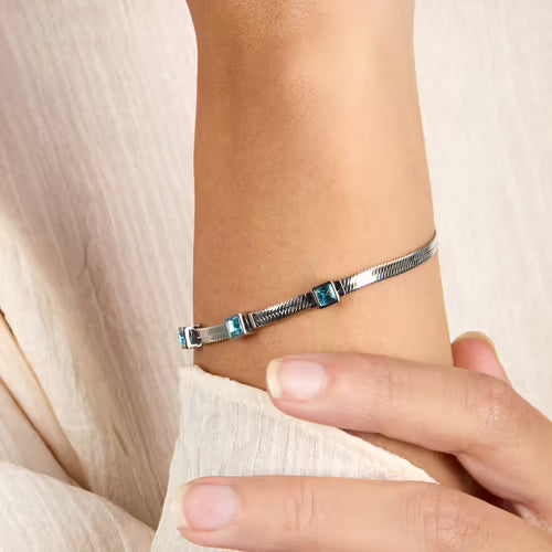 Morellato Bracciale Gioia con Zirconi Azzurri