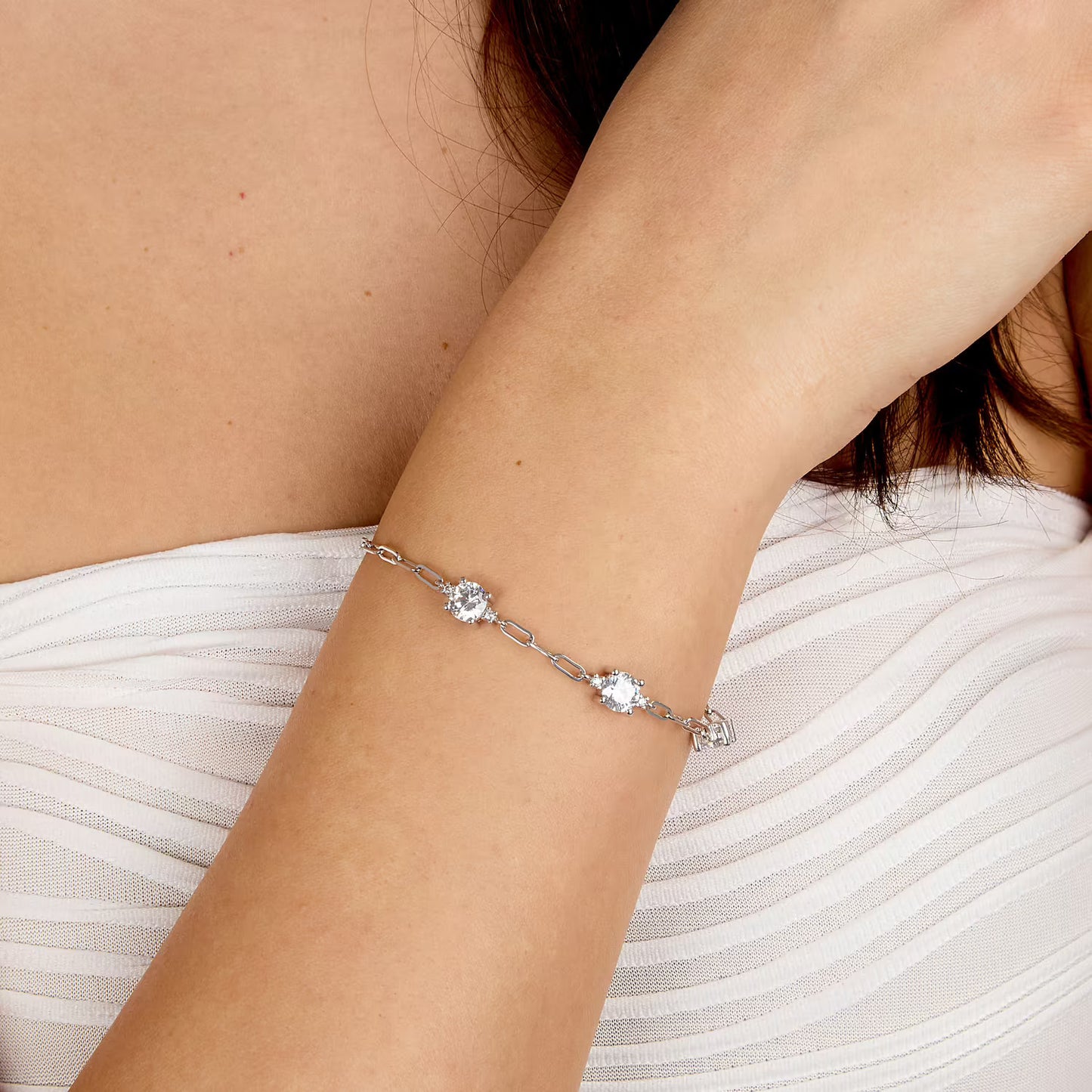 Morellato Bracciale Con 3 Zirconi