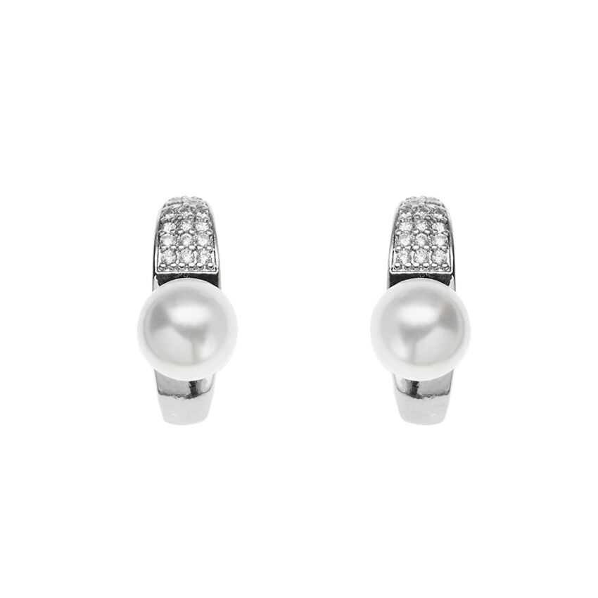 Ottaviani Orecchini Con Zirconi E Perla