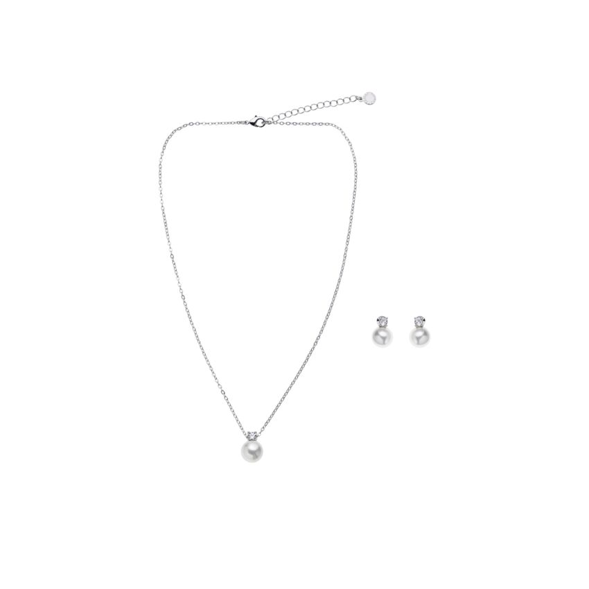 Ottaviani Collana Con Zircone E Perla