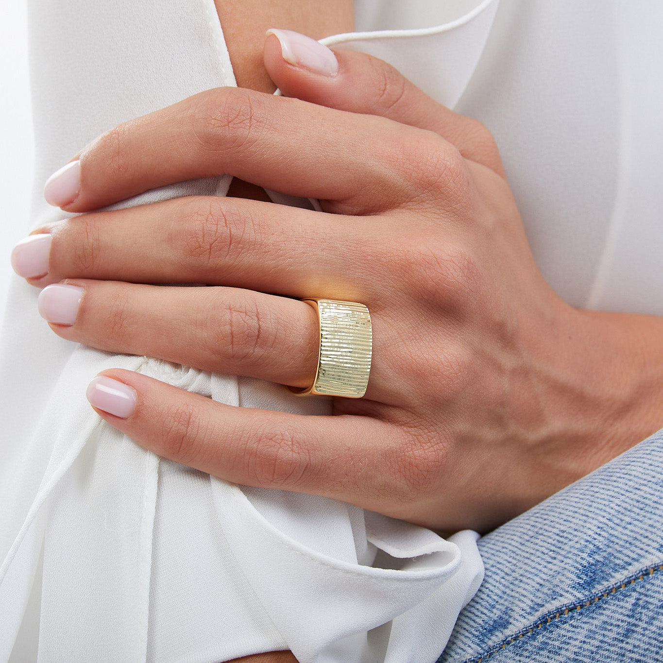 Unoaerre Anello Donna Geometrico