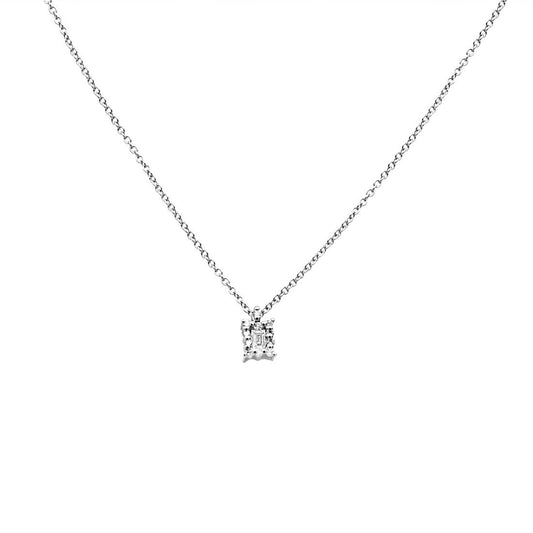 Salvini Collana In Oro Bianco E Diamanti