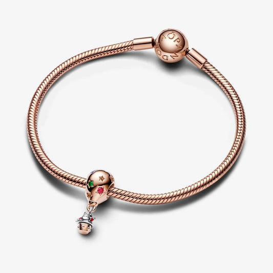 Pandora Charm Pendente Babbo Natale in Mongolfiera