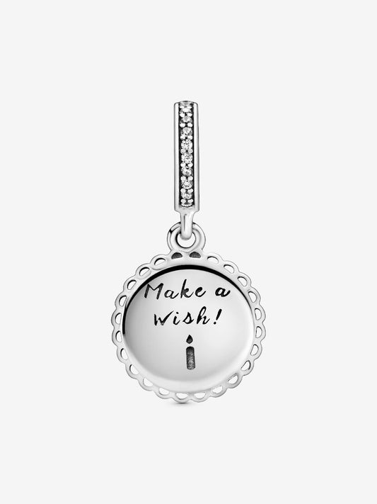 Pandora Charm Pendente Torta di Compleanno Rosa
