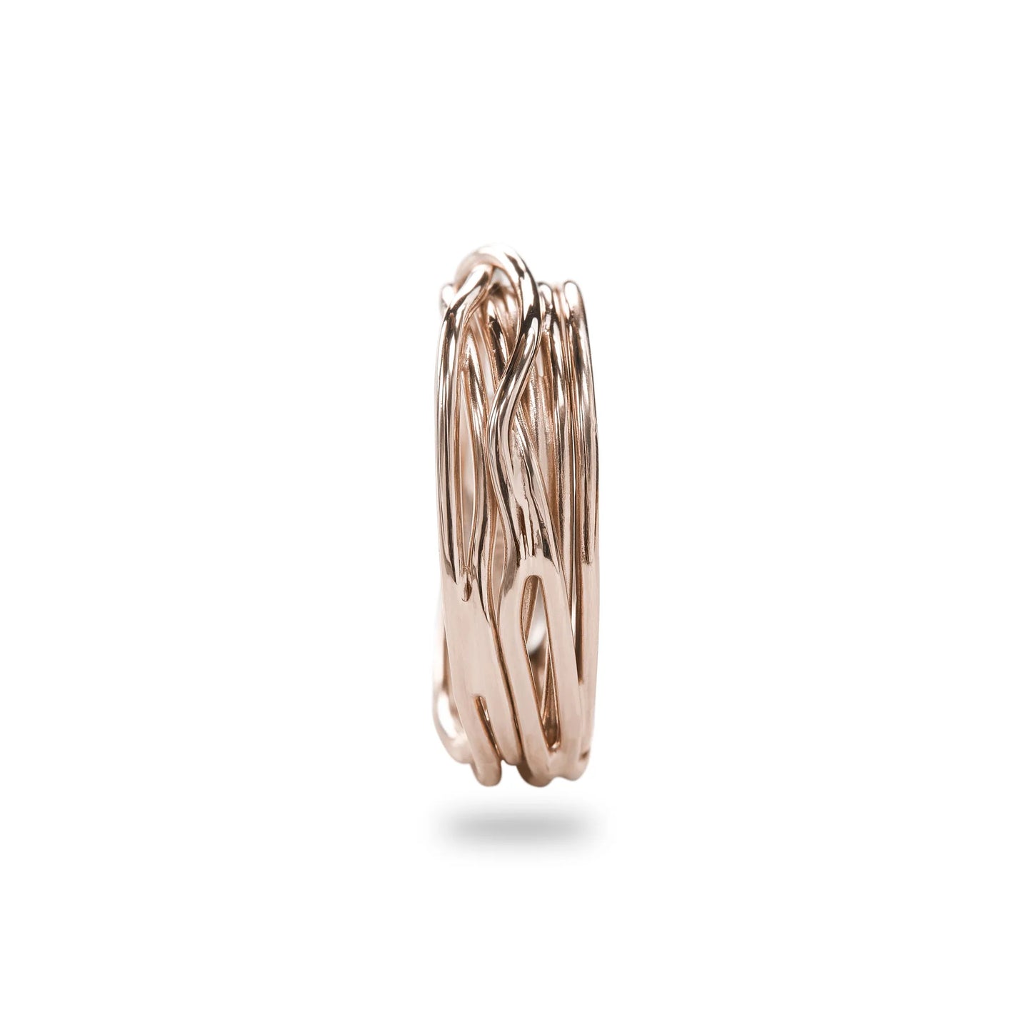 Filo Della Vita By Rubinia 7 Fili In Oro Rosa