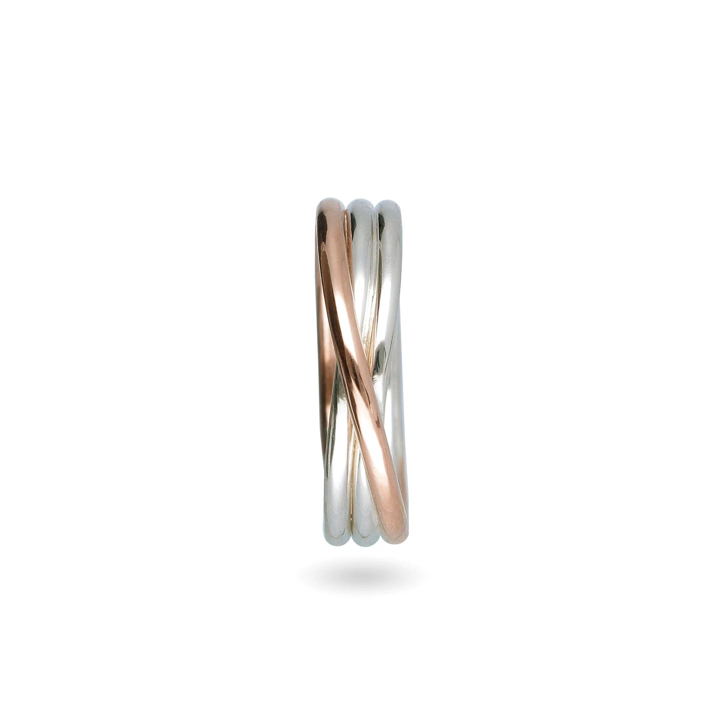 Filo Della Vita By Rubinia 3 Fili In Argento E Oro Rosa