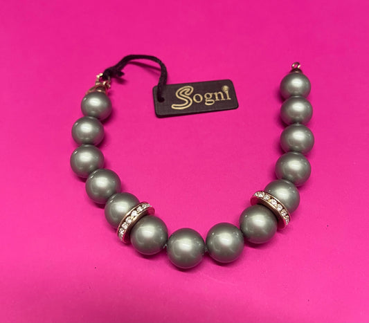 Sogni Bracciale Perle Verde