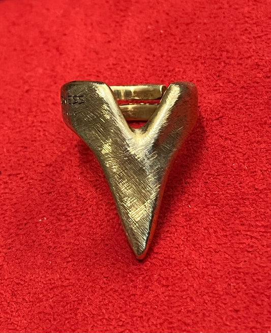 Madness Milano Anello Dorato A Punta Satinato