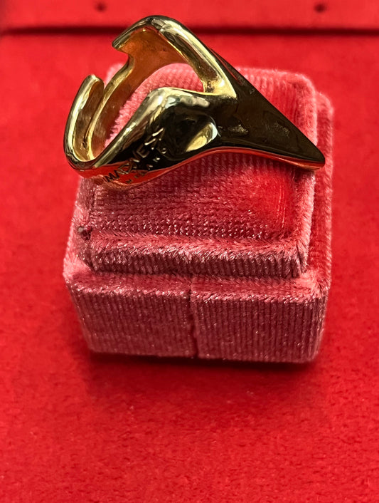 Madness Milano Anello Dorato A Punta