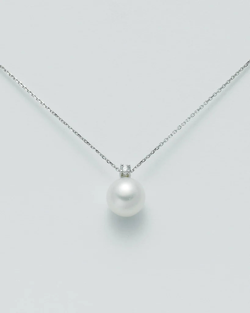 Miluna Collierino Con Perla E Brillante