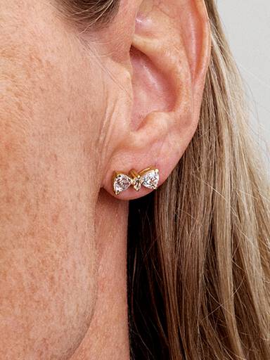 Pandora Charm Orecchini Fiocco Luminoso Piccolo