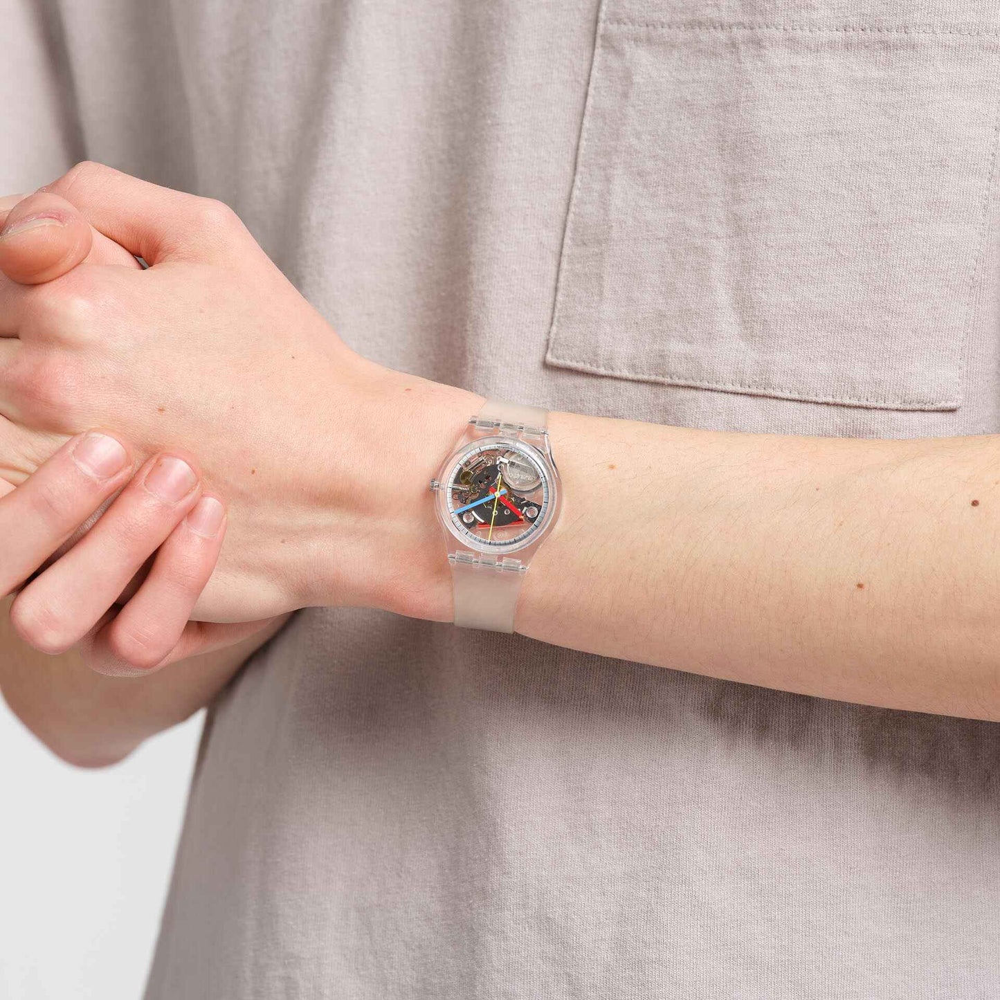 Swatch Orologio Clearly Gent