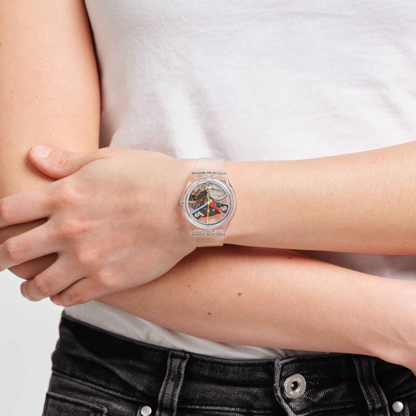Swatch Orologio Clearly Gent