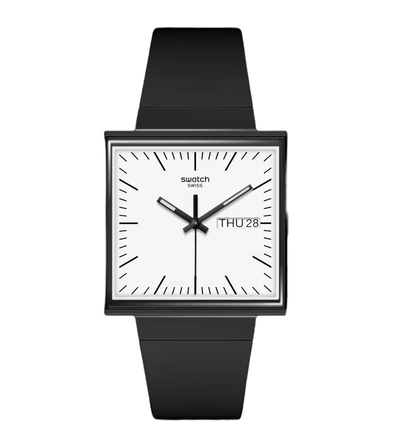 Swatch Orologio WHAT IF…BLACK?