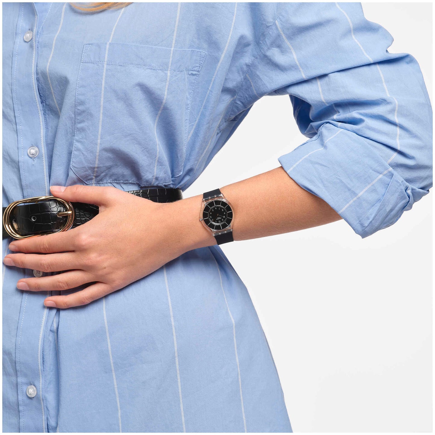 Swatch Orologio Black Classiness