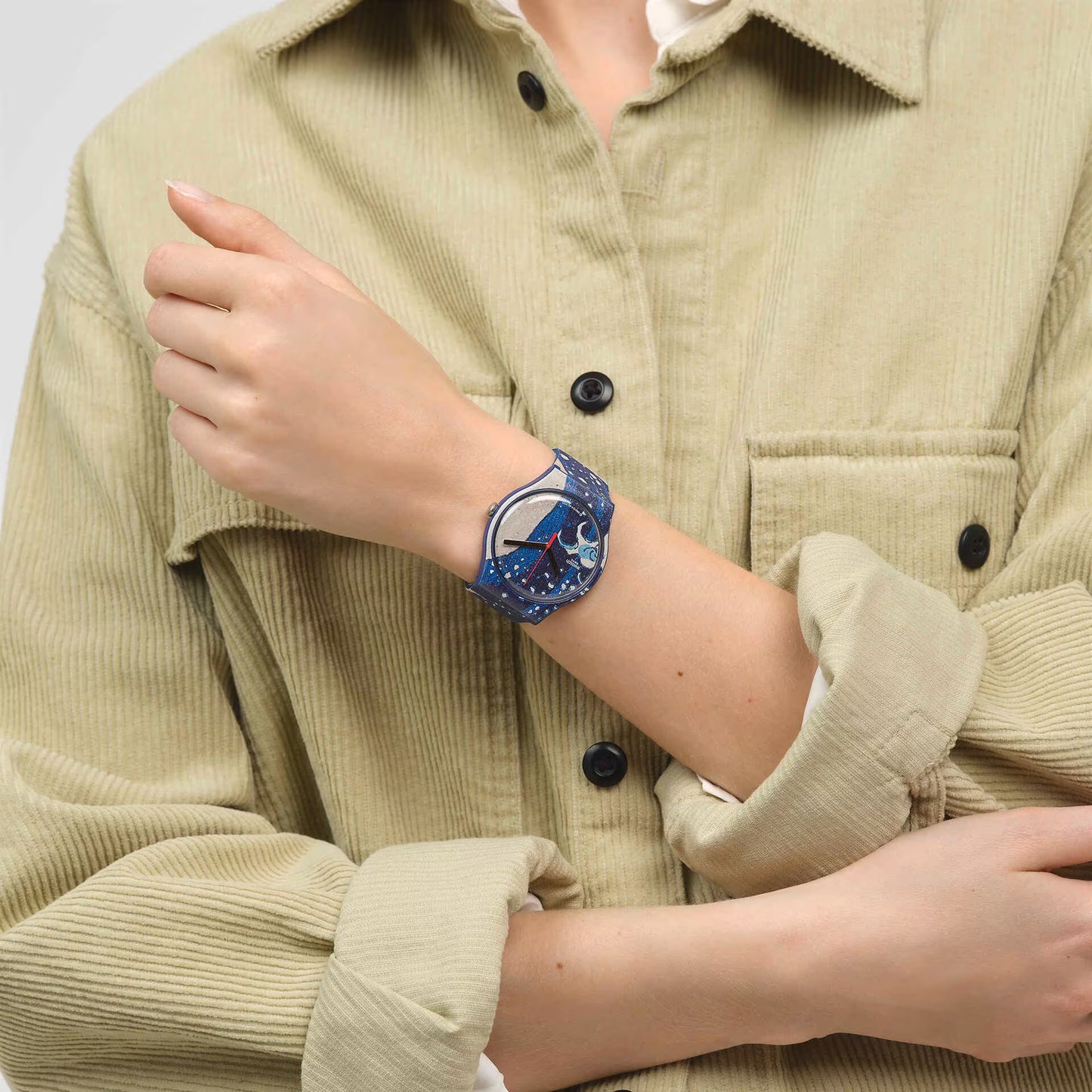 Swatch Orologio The Great Wave By Hokusai & Astrolabe