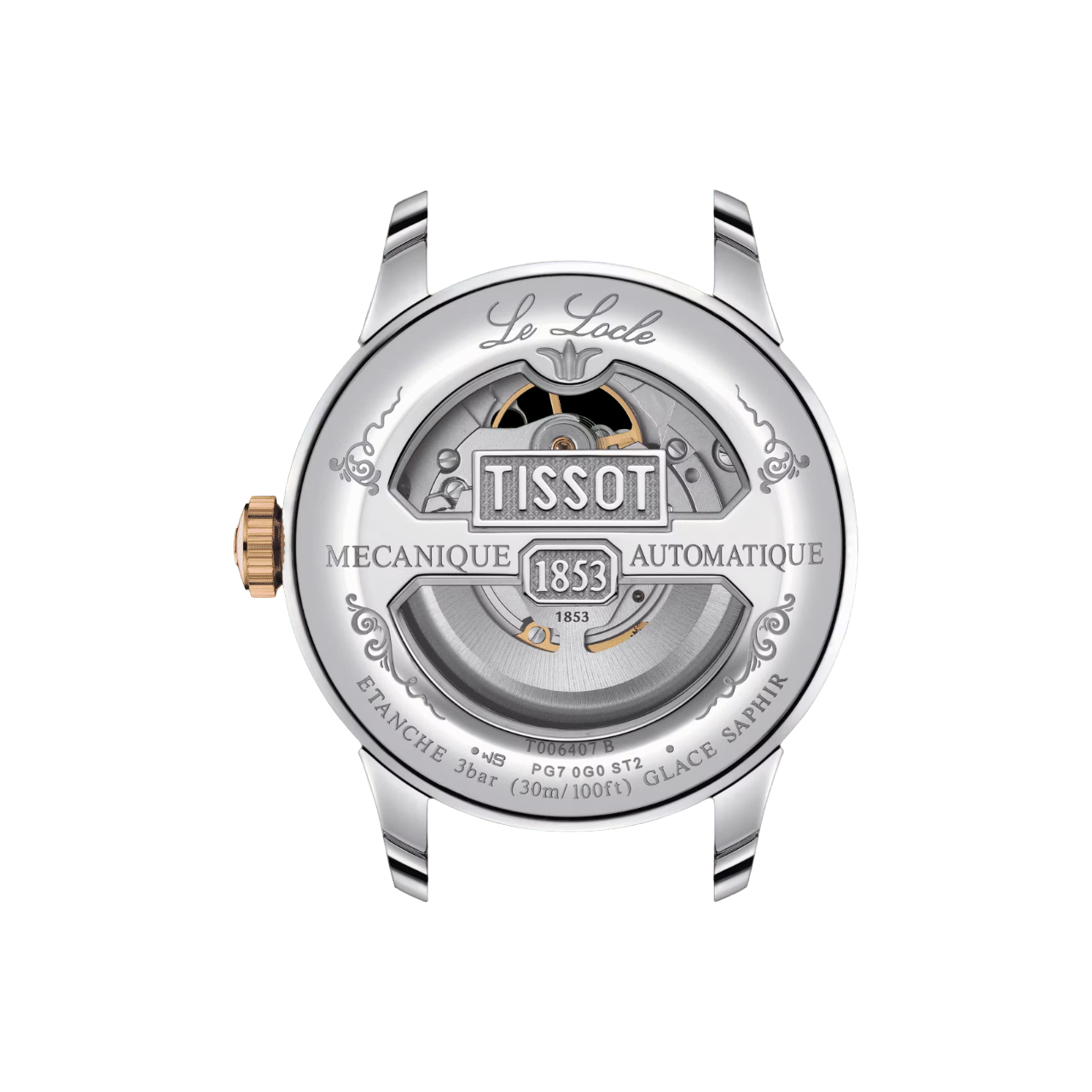 Tissot Le Locle Powermatic 80 Open Heart T0064072203302