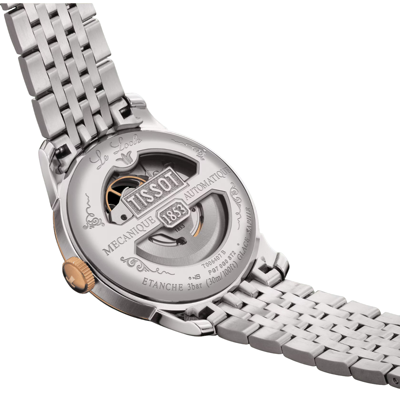 Tissot Le Locle Powermatic 80 Open Heart T0064072203302