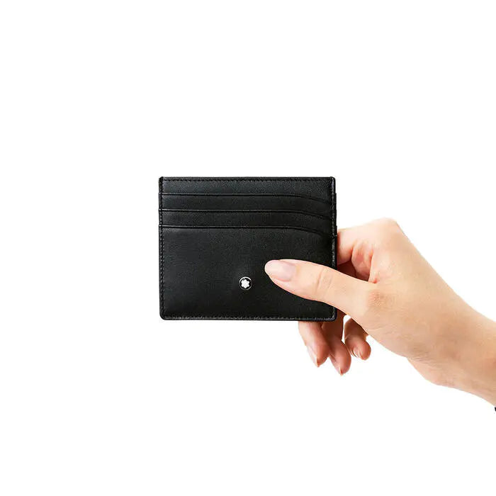 Montblanc Portacarte Meisterstuck 6 Scomparti Nero 198324