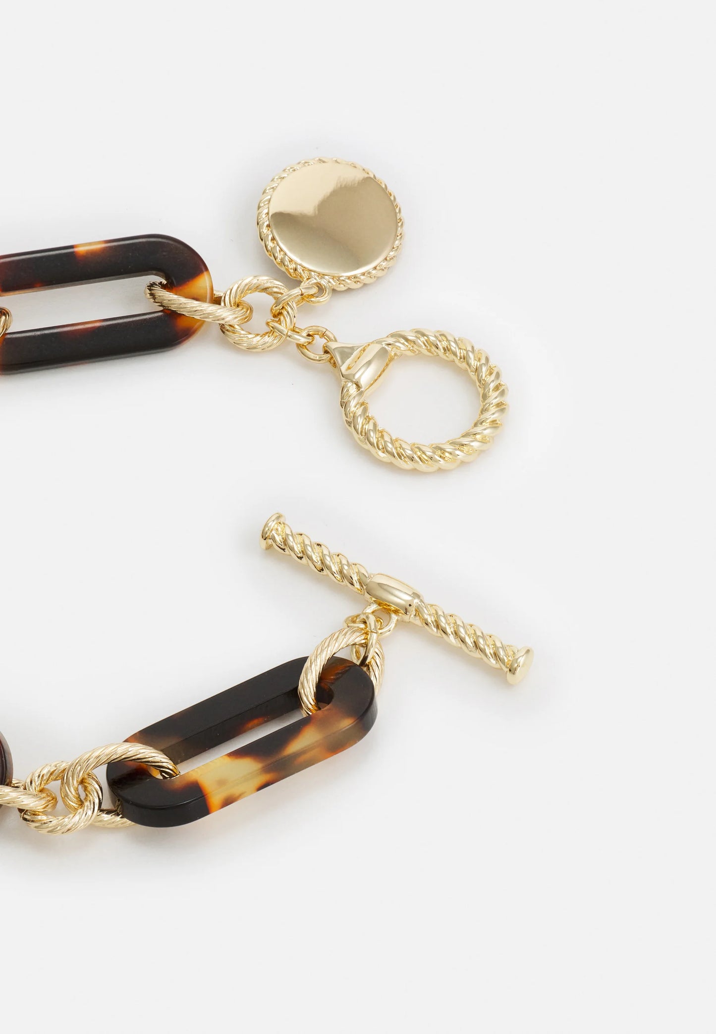 Ralph Lauren Bracciale Dorato/Argentato Con Dettagli Animalier