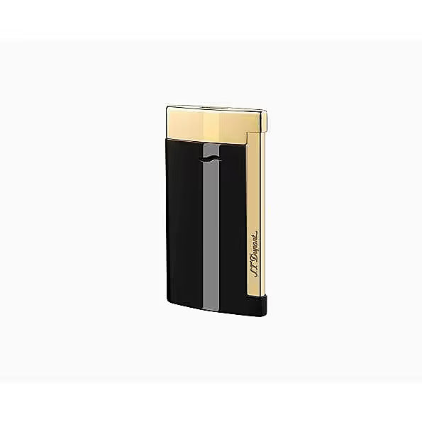 S.T.Dupont Accendino Slim 7 Nero E Dorato