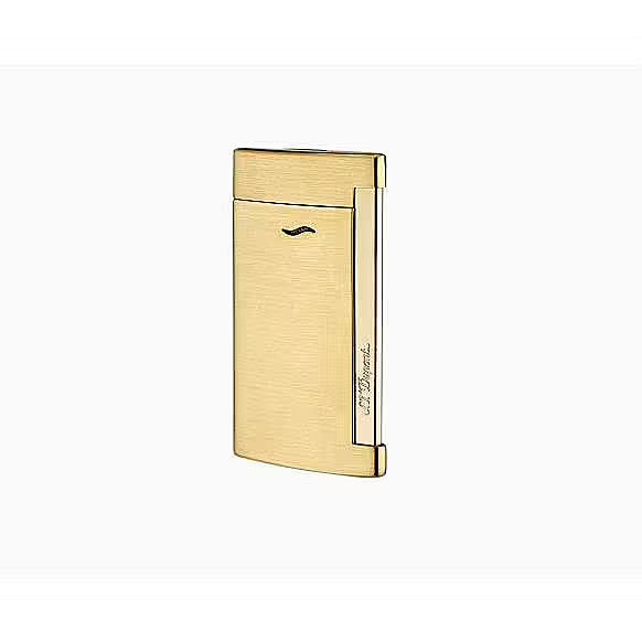 S.T.Dupont Accendino Slim 7 Oro Spazzolato Integrale