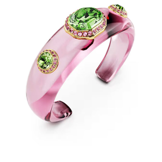 Swarovski Bracciale Rigido Dulcis Rosa Aperto