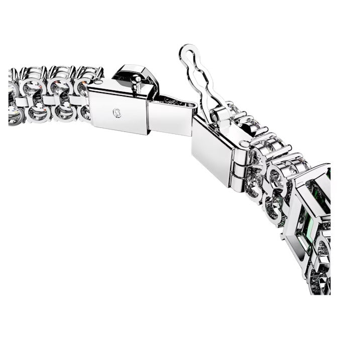 Swarovski Braccialetto Matrix Tennis Verde
