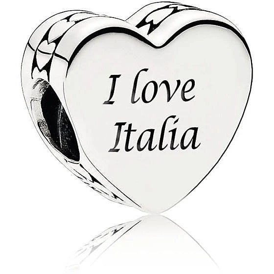 Pandora Charm Cuore Pandora I Love Italia