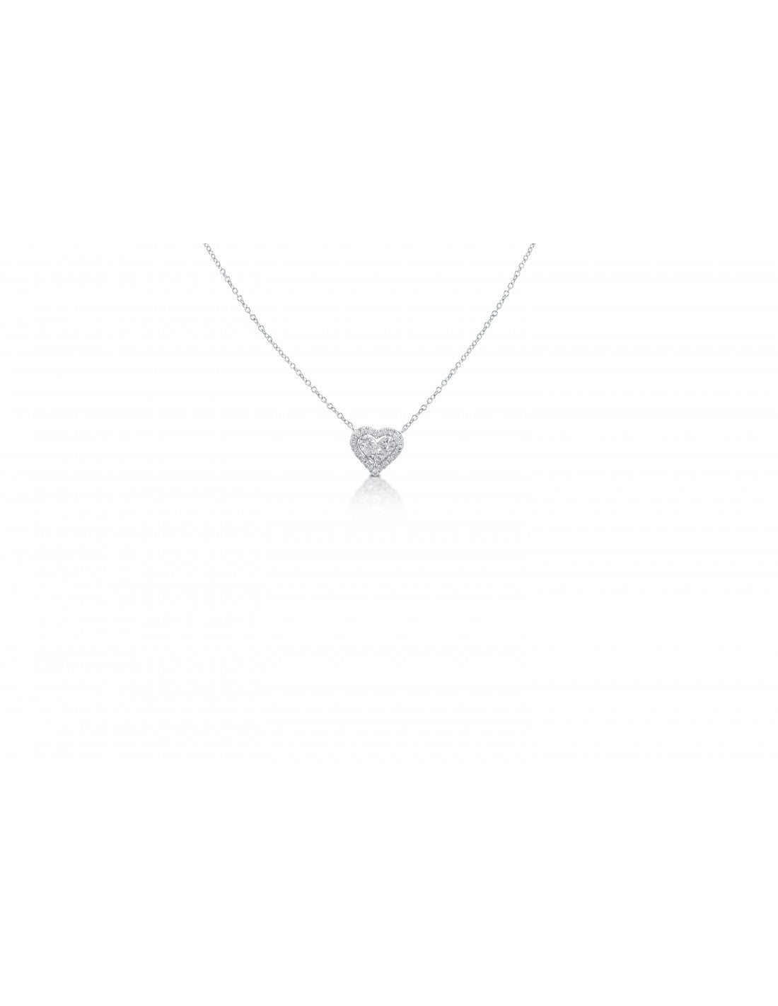 Gianni Carità Collana Cuore Con Diamanti