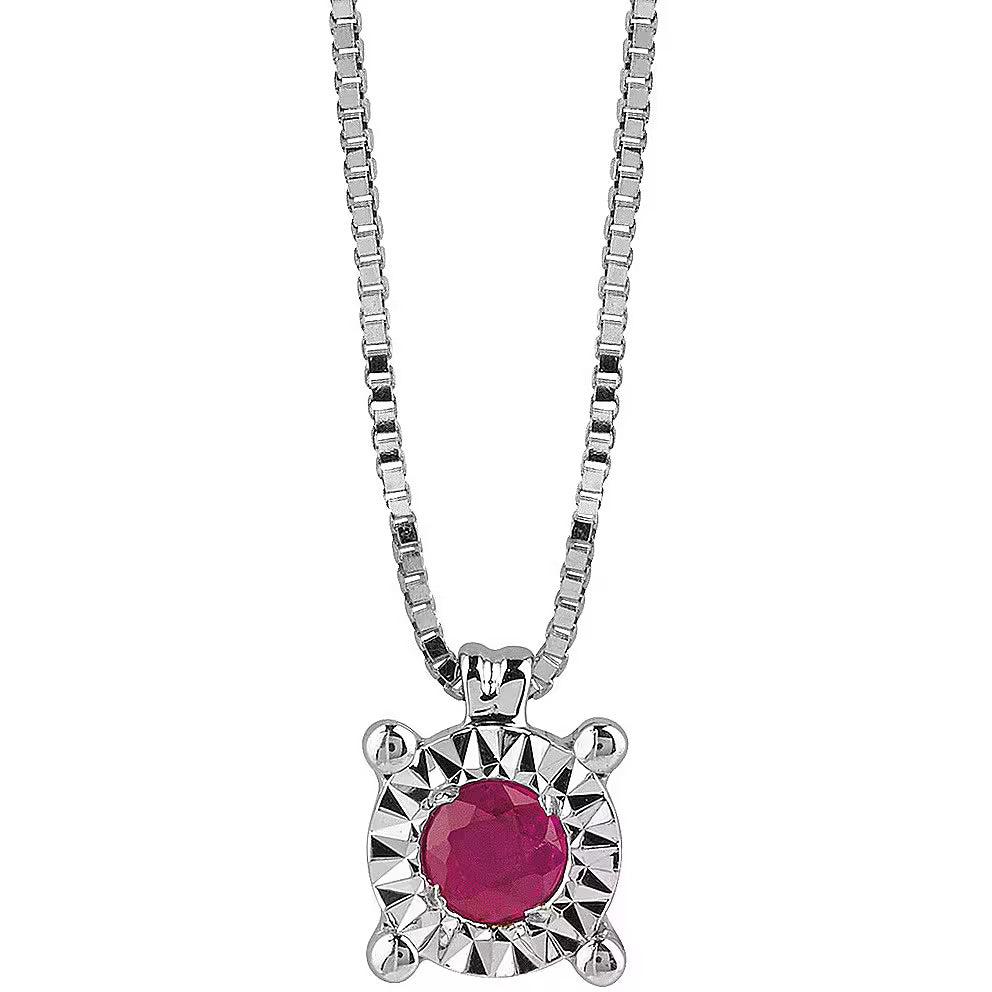 Bliss Collana Con Rubino Piccolo 0.08 kt