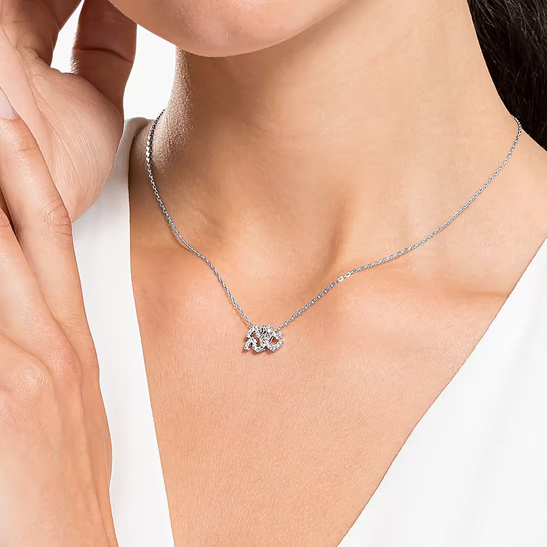 Swarovski Collana Segno Ziodacale Acquario