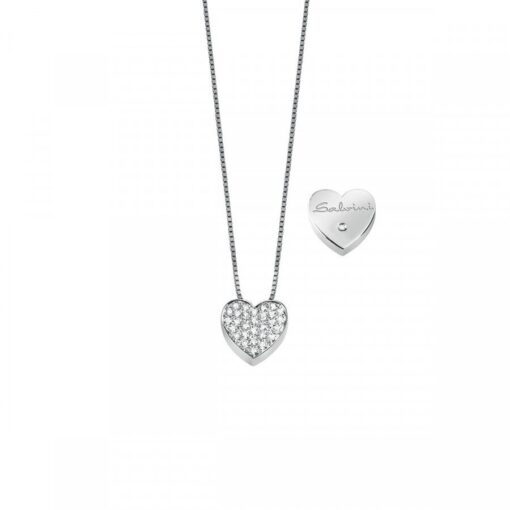Salvini Collana Cuore Con Diamanti