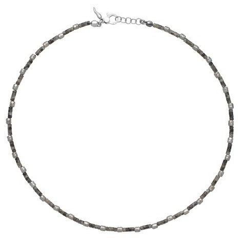 Giovanni Raspini Collana Uomo Tango Labradorite
