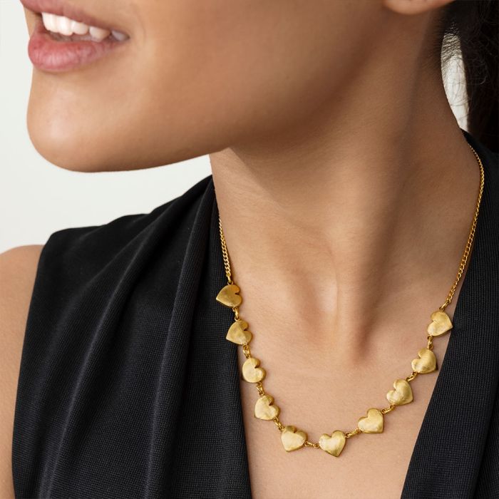 VESTOPAZZO Collana 10 Cuori